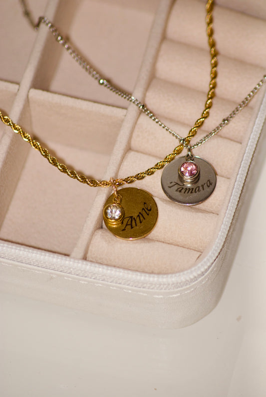 Twinkle naam ketting