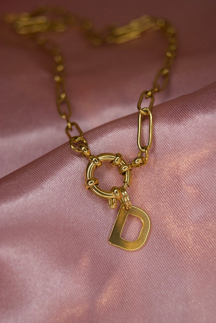 Charm letter D