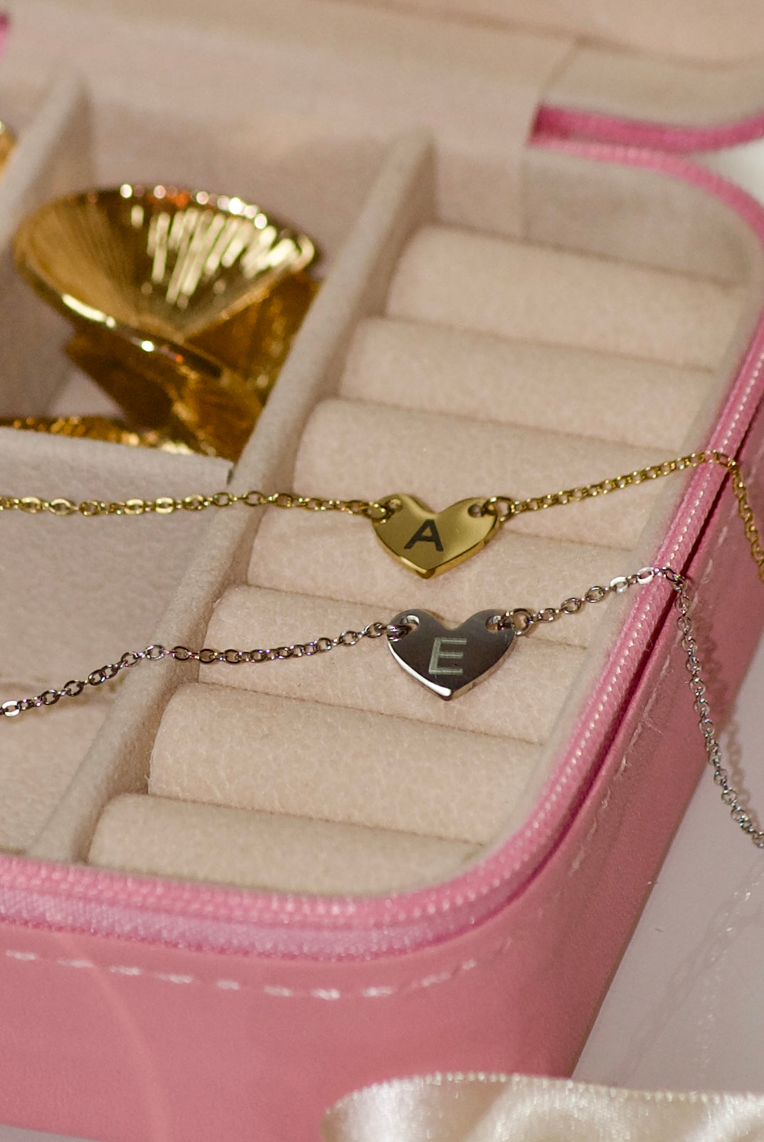 Glow Initial armband