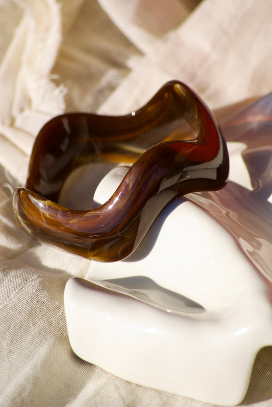 Bangle Bruin Wave