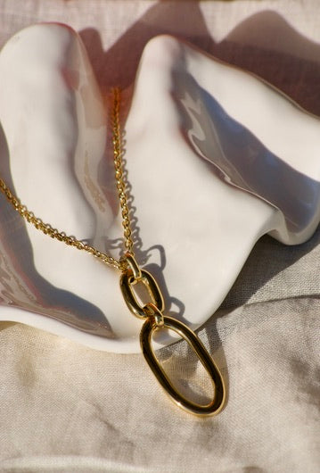 Oval ketting