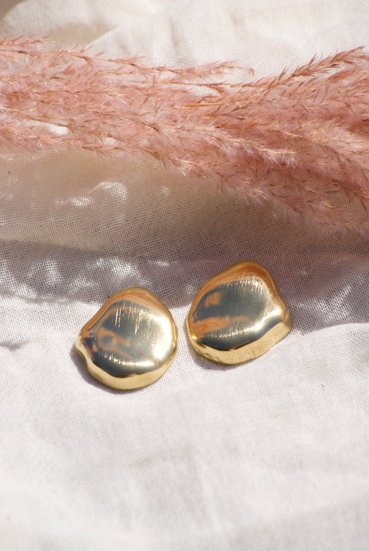 Molten Gold Earrings