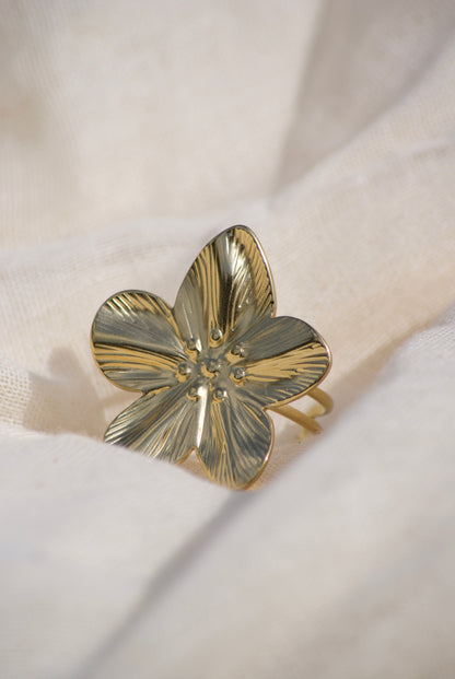 Golden Bloom Ring