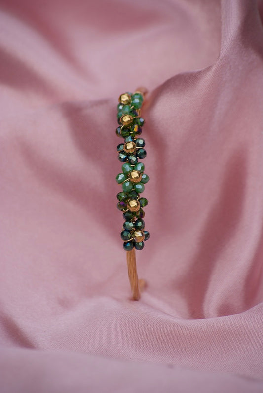 Groene Sparkle Bangle