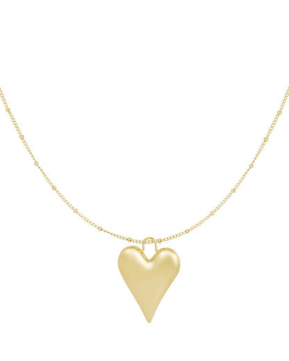 Groot hart ketting