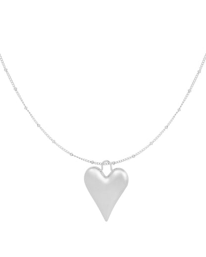 Groot hart ketting