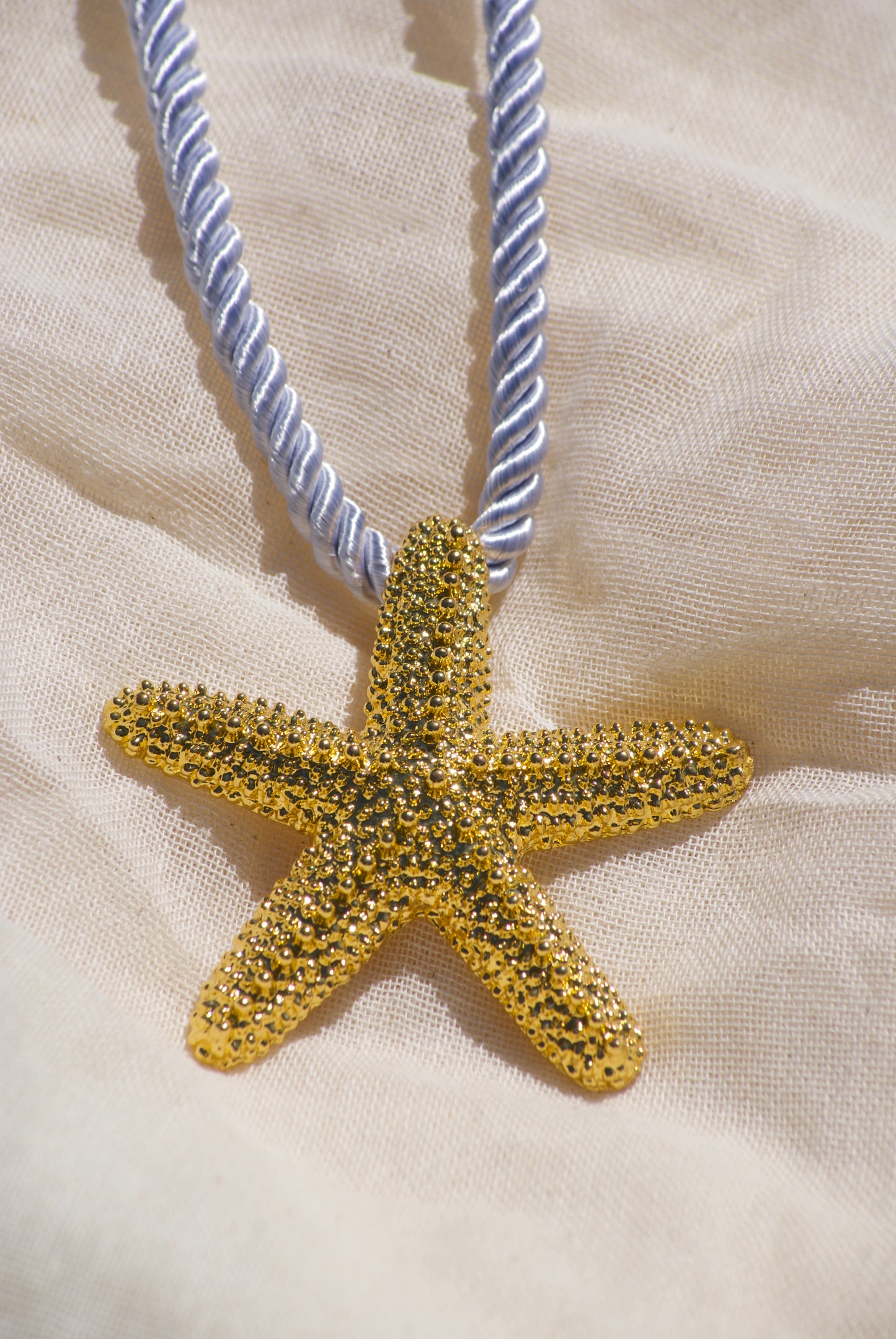 Golden Starfish Necklace