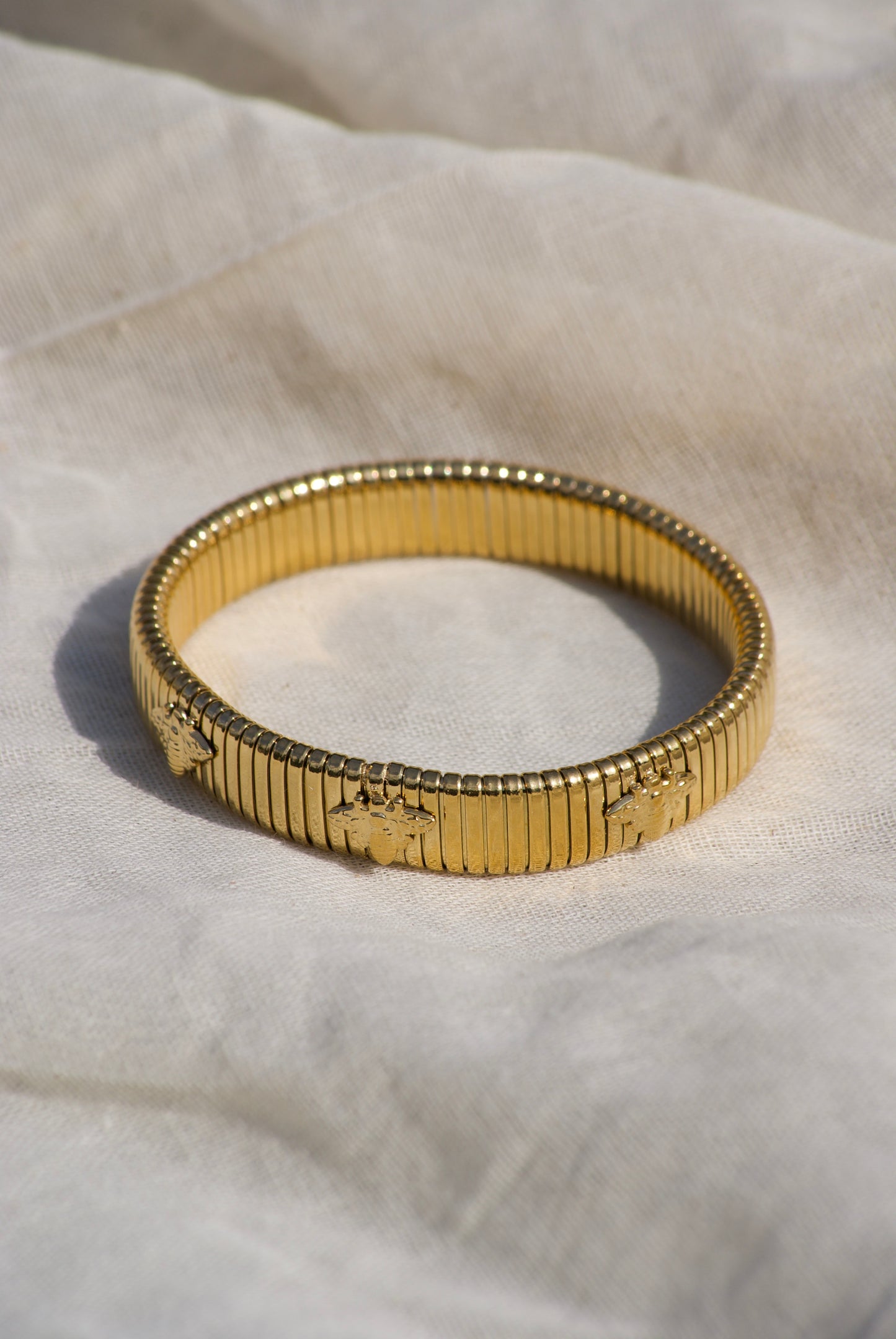Golden Bee Bangle