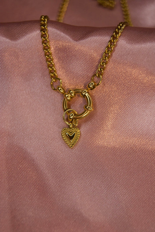 Charm hart met details