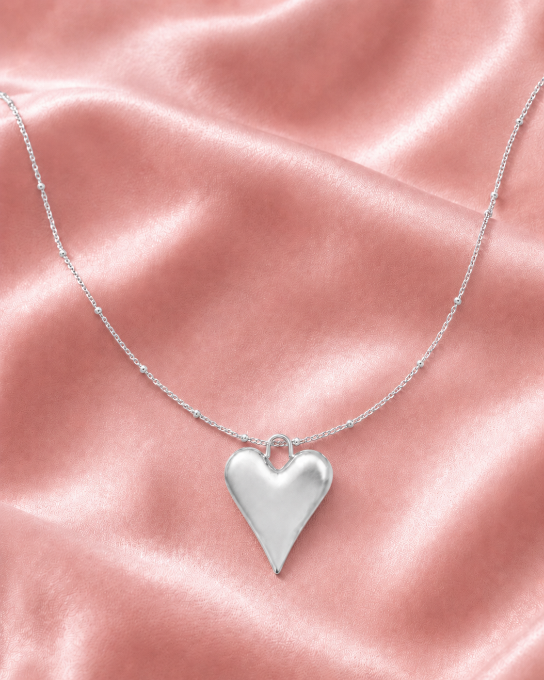 Groot hart ketting