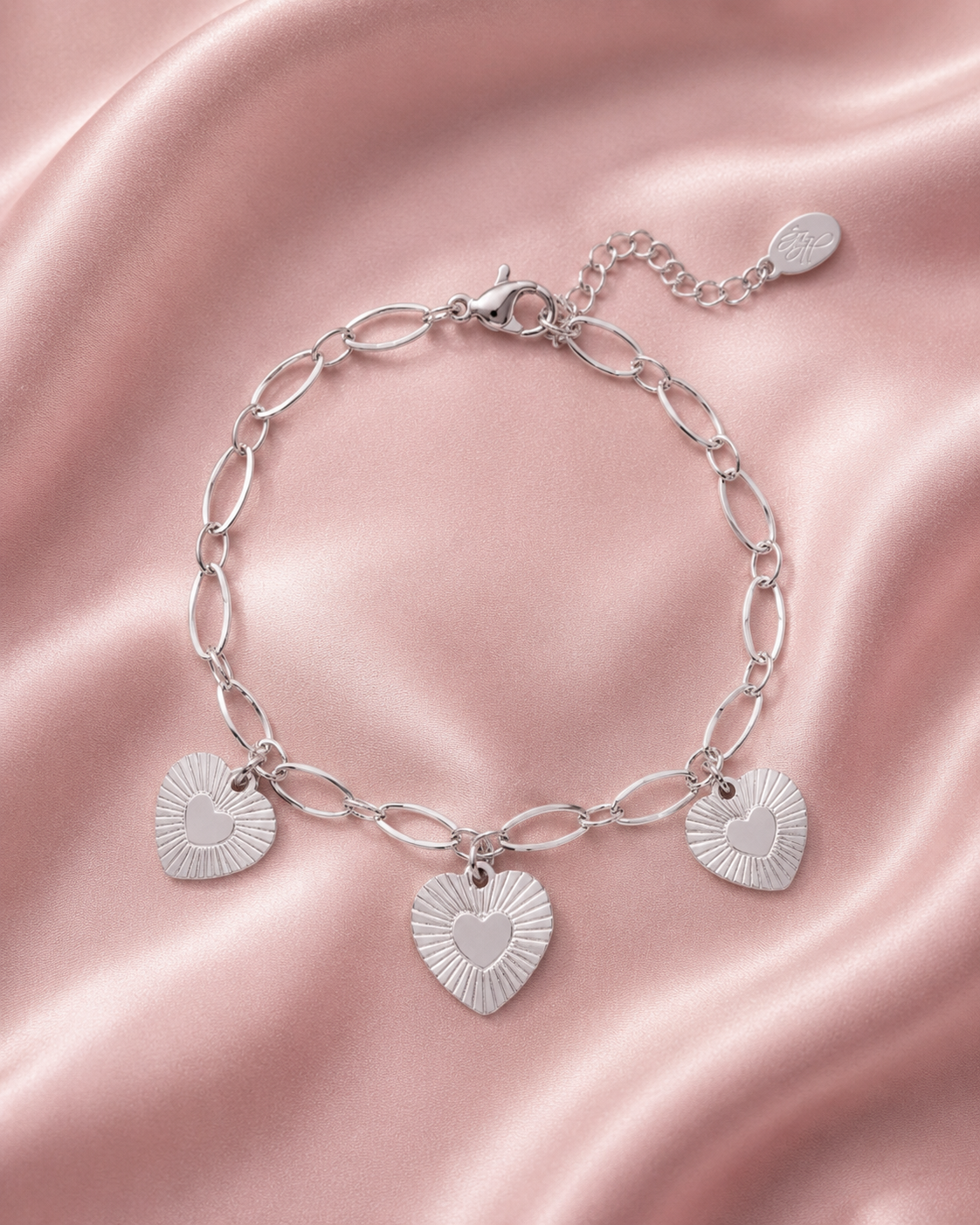 Hartjesmunt armband