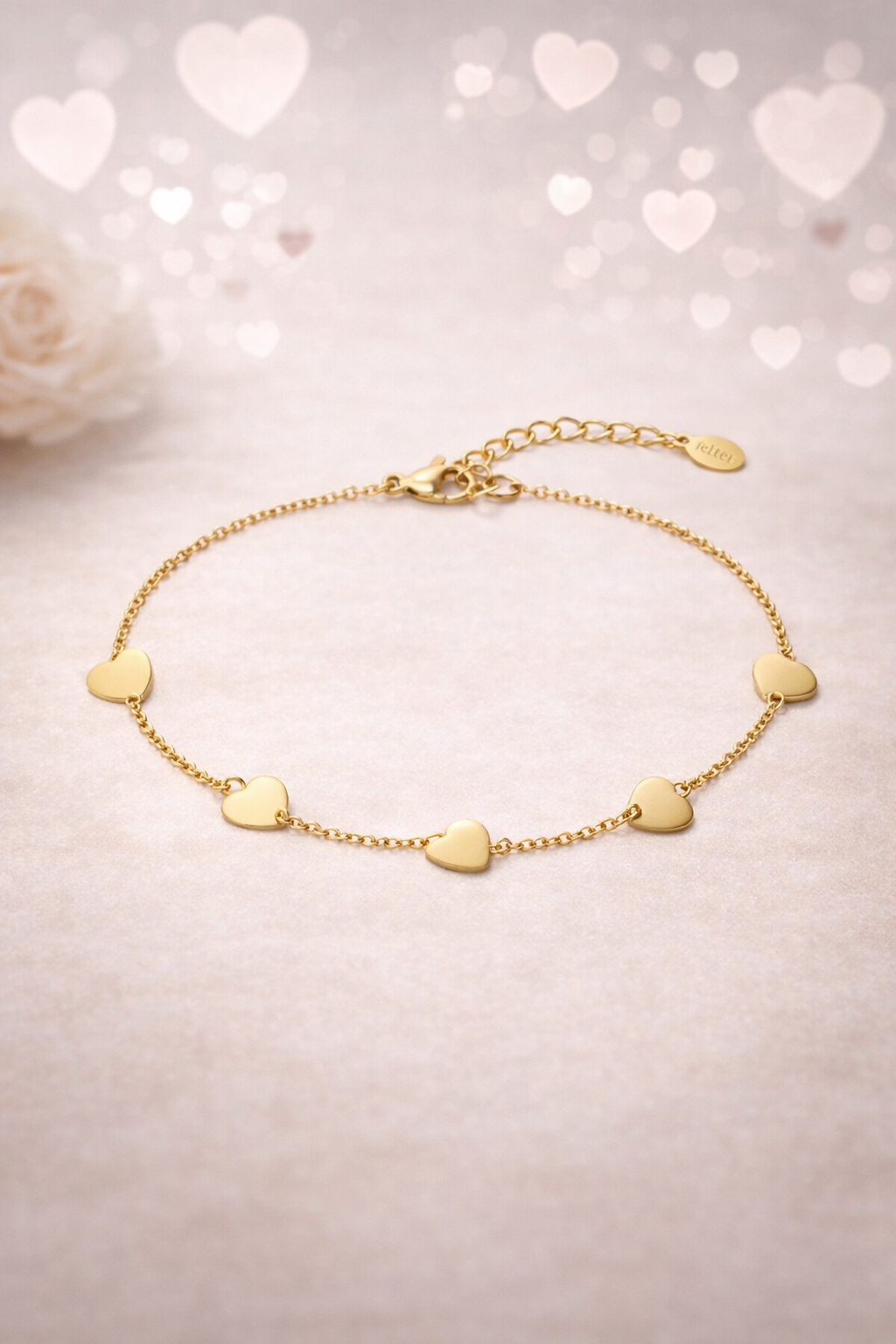 Hartjes Schakel Armband