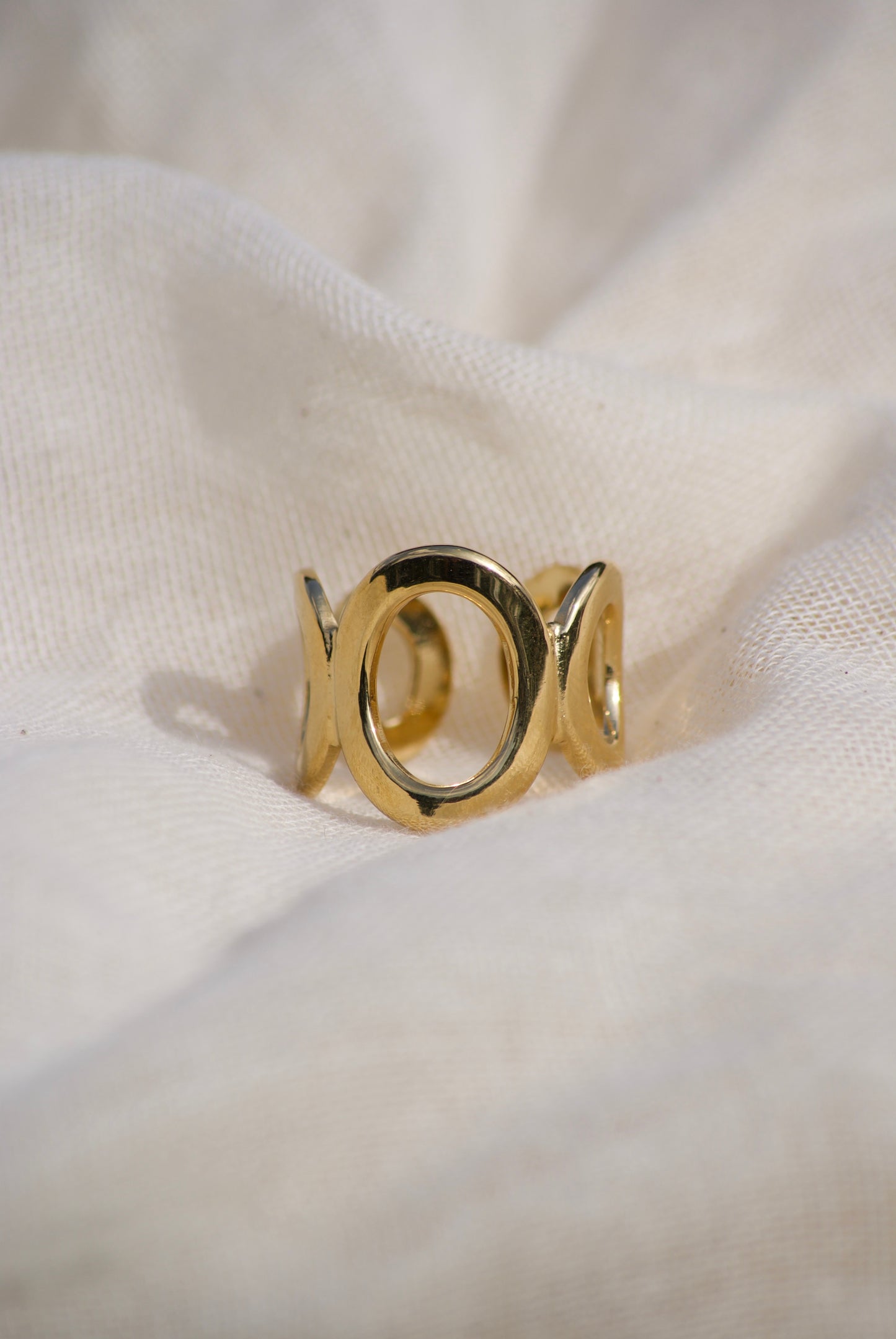Golden Halo Ring