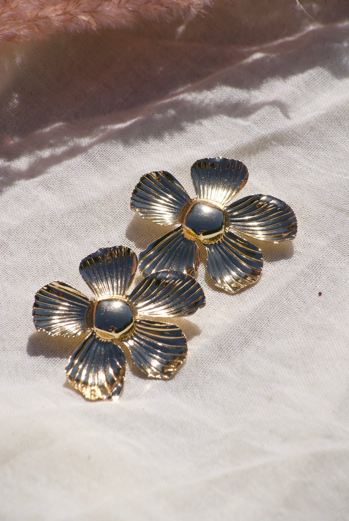 Golden Bloom Earrings