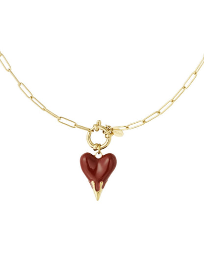 Hartjes drip ketting