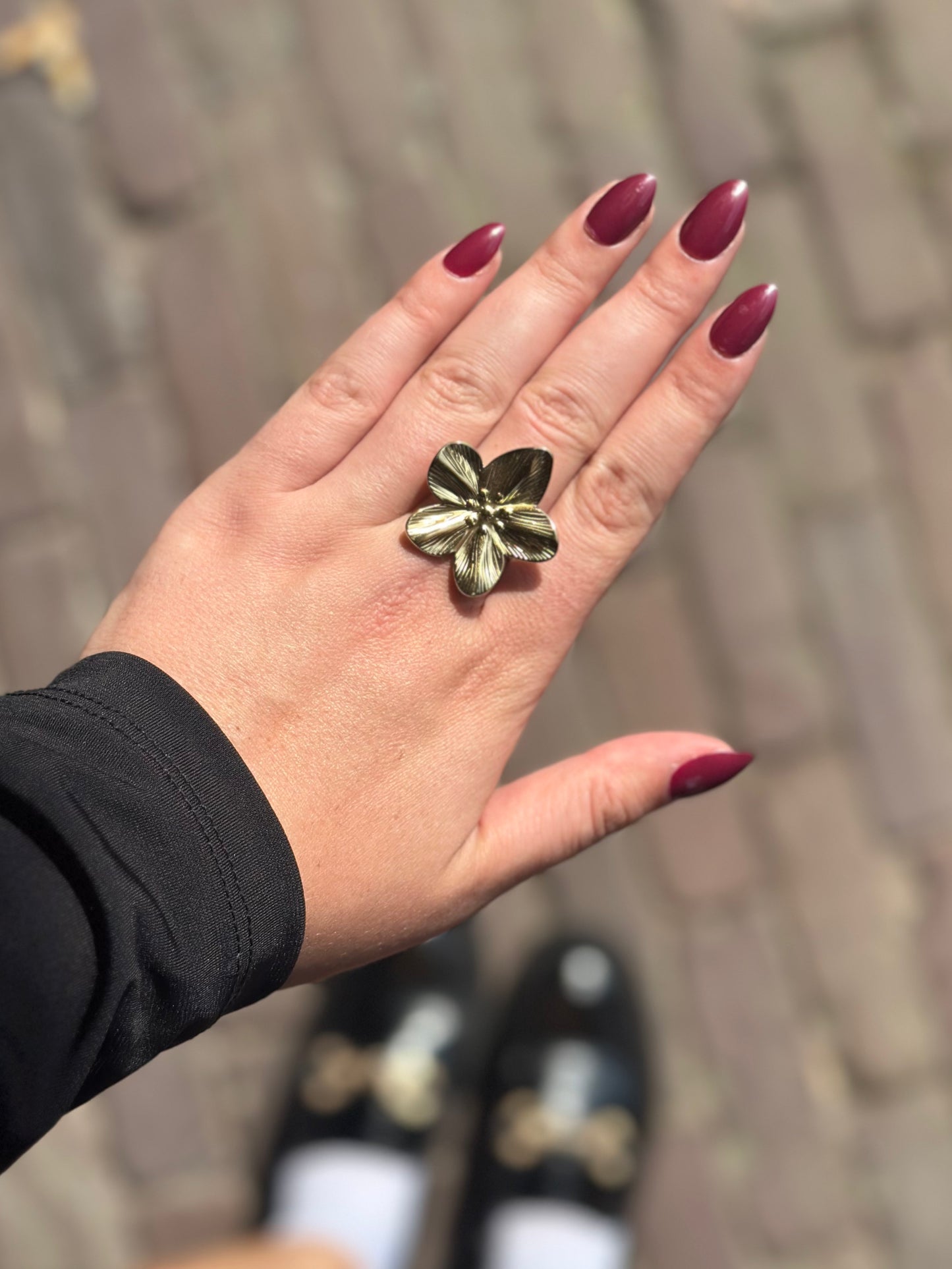 Golden Bloom Ring