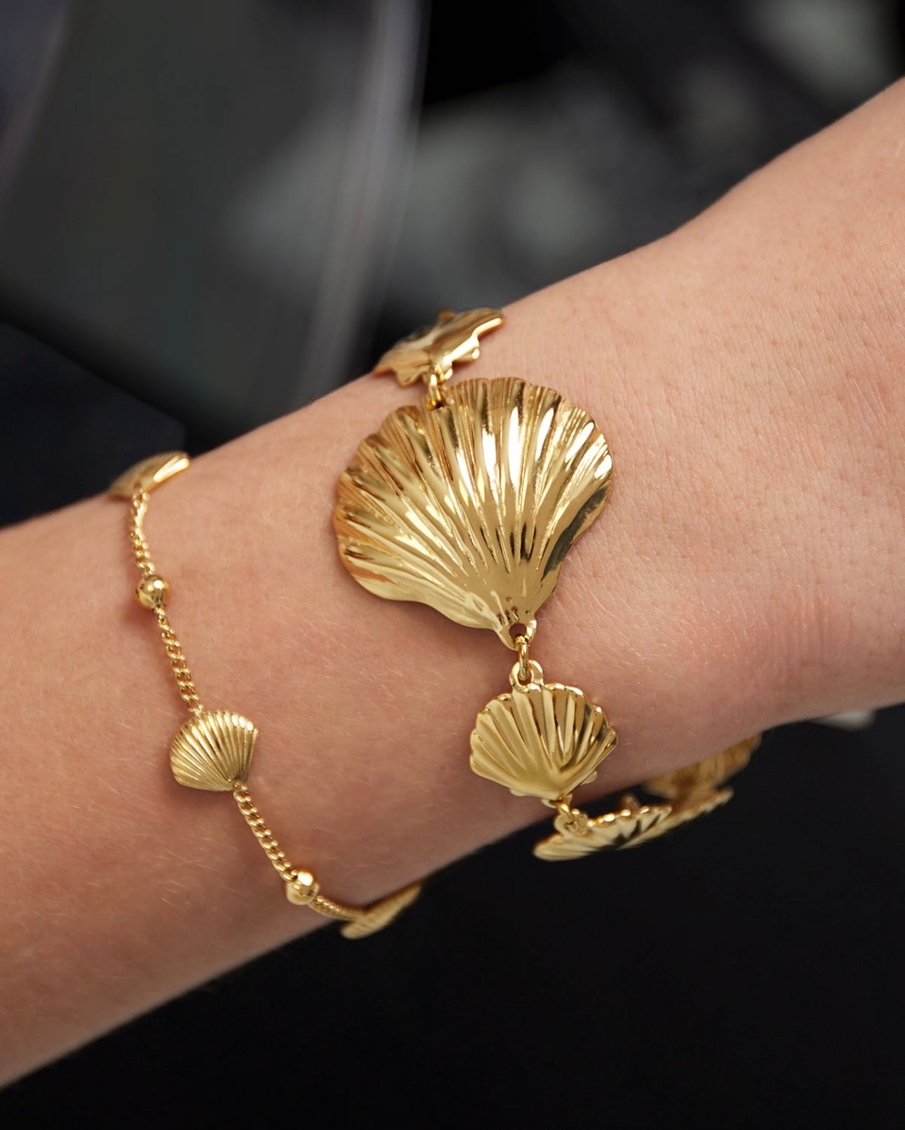Schelpen armband