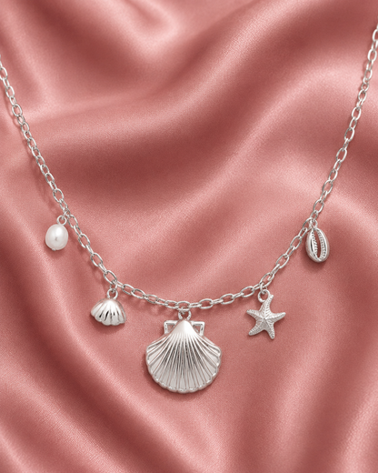 Schelpen bedelketting
