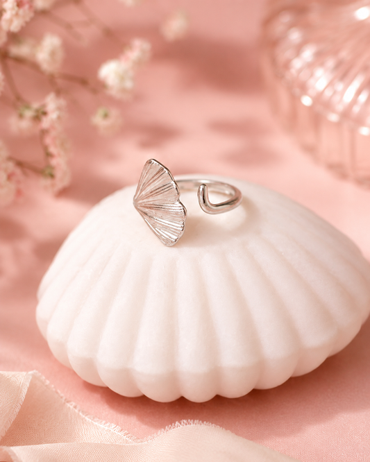 Schelp detail ring